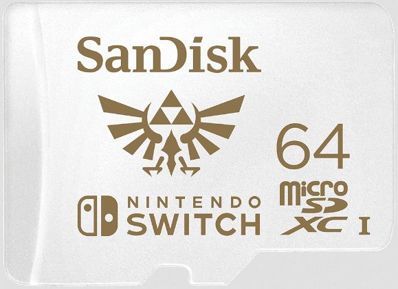 Image of Sandisk Nintendo Switch™ microSD-XC card 64GB UHS-I U3 V30 [100R60W] (IT14570)